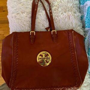 Tory Burch tote Brown huge!